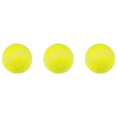 CANES JOB Pelotas de tenis amarillas, 3 uds, 5 cm.