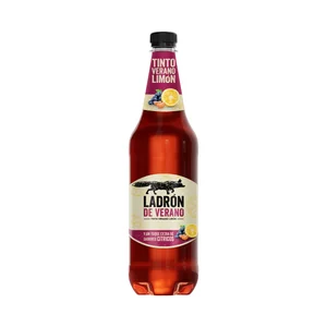 LADRÓN DE VERANO Tinto de verano con un toque extra de sabores cítricos botella 1 l.