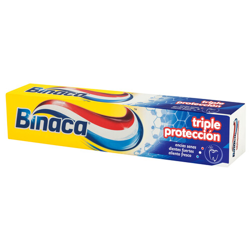 BINACA Pasta de dientes con acción triple protección BINACA 75 ml.