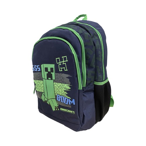 Mochila 43 cm 2 compartimentos. MINECRAFT