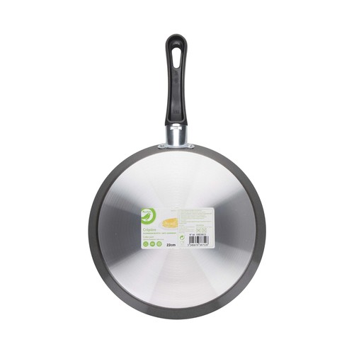 Crepera de aluminio con interior antiadherente 22 cm. Vitro ESSENTIAL.