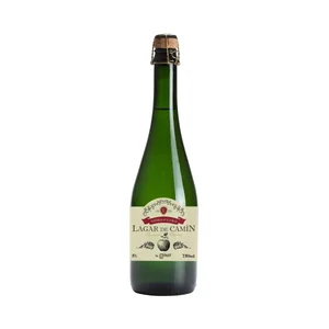 LAGAR DE CAMÍN Sidra espumosa de categoria extra botella 75 cl.