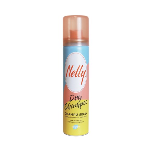 NELLY Champú seco en spray, para un cabello limpio al instante 75 ml.