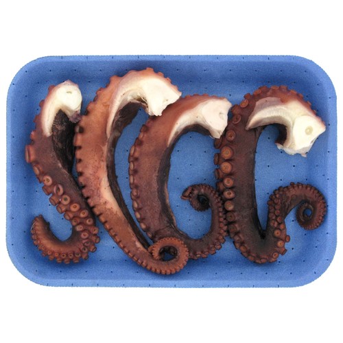 Patas de pulpo cocido