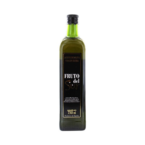 FRUTO DEL SUR Aceite de oliva virgen extra botella de cristal de 750 milils