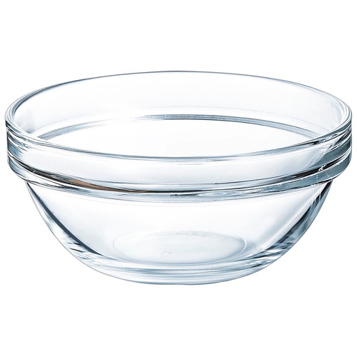 Bol de vidrio transparente de 9cm. de diámetro, ACTUEL.