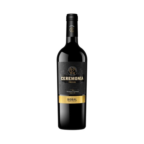 CEREMONIA Premium Vino tinto con D.O. Utiel-Requena botella 75 cl.