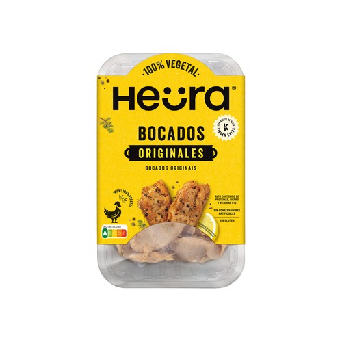 HEÜRA Producto vegetal a base de soja, aceite de oliva y especias HEÜRA 160 g.