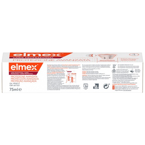 ELMEX Pasta de dientes (dentífrico) anticaries 75 ml.