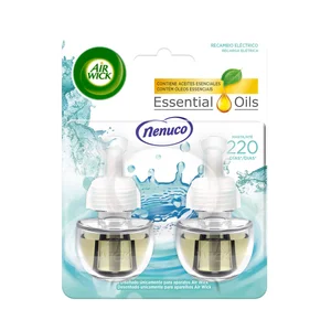 AIR WICK Recambio ambientador eléctrico Nenuco PURE 2 x 19 ml.
