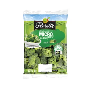 Brócoli preparado para microondas FLORETTE 225 g.