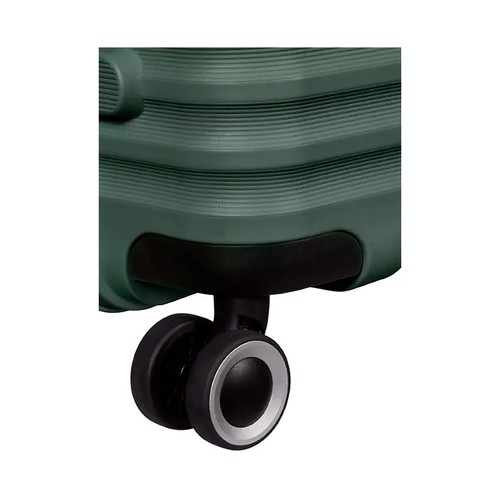 Maleta trolley Roadrush Spinner 66x24 TSA, color verde oliva. AMERIC.TOURISTER