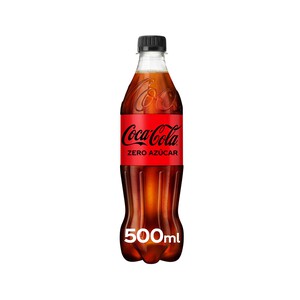 Imagen de COCA COLA ZERO Refresco de cola Zero azúcar botella de 500ml