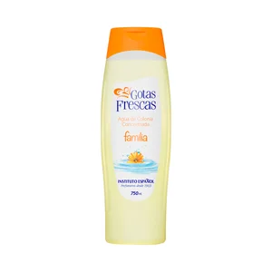 GOTAS FRESCAS Agua de colonia concentrada, ideal para toda la familia GOTAS FRESCAS 750 ml.