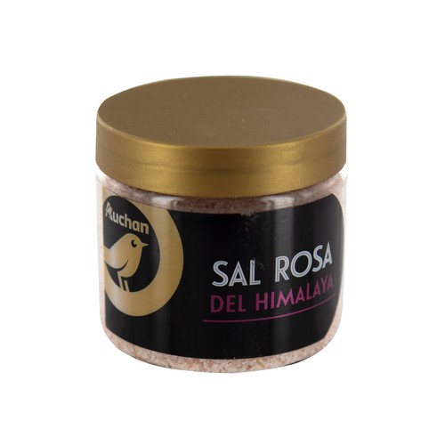 ALCAMPO GOURMET Sal rosa del Himalaya ALCAMPO GOURMET 200 g.