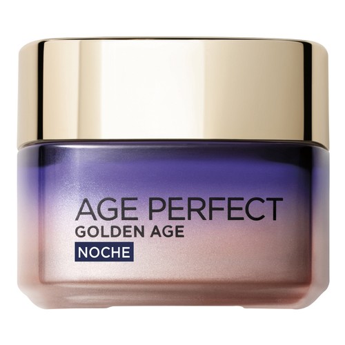 L´ORÉAL PARIS Perfect golden age 50 ml Crema de noche efecto frio re-estimulante, para pieles maduras y apagadas.