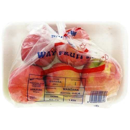 Manzanas gala 1 kg.