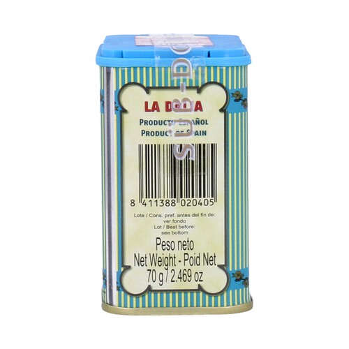 LA DALIA Pimentón dulce LA DALIA lata de 70 g.