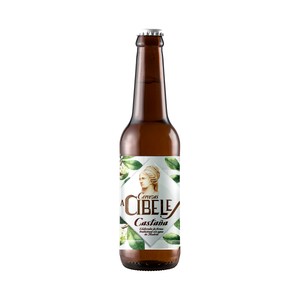 Cerveza castaña botella 33 cl.