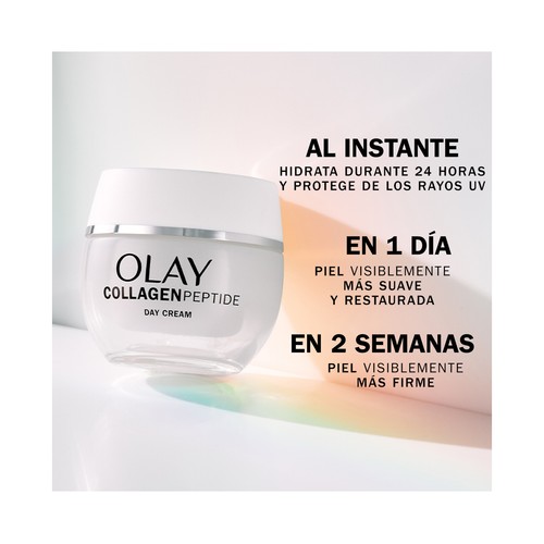 OLAY Collagen peptide Crema de día reparadora e hidratante con FPS 30 50 ml.