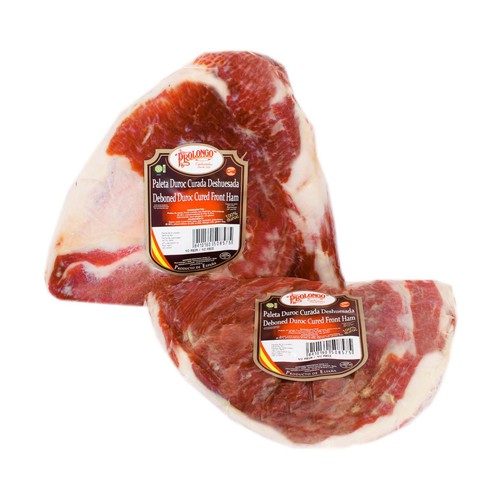 Paleta curada deshuesada de cerdos raza Durco PROLONGO 1.000 Gramos Aproximados