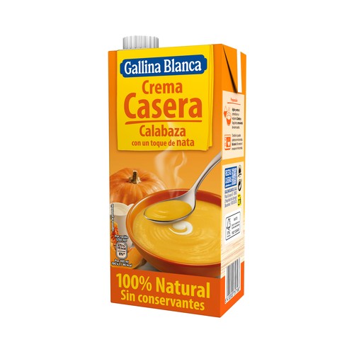 GALLINA BLANCA Crema de calabaza 1 l.