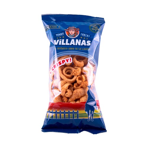 VILLANAS Tiras de jamón ibérico frito 75g