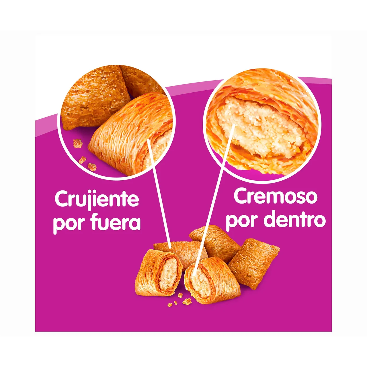 Snacks temptations pollo 60 gr.