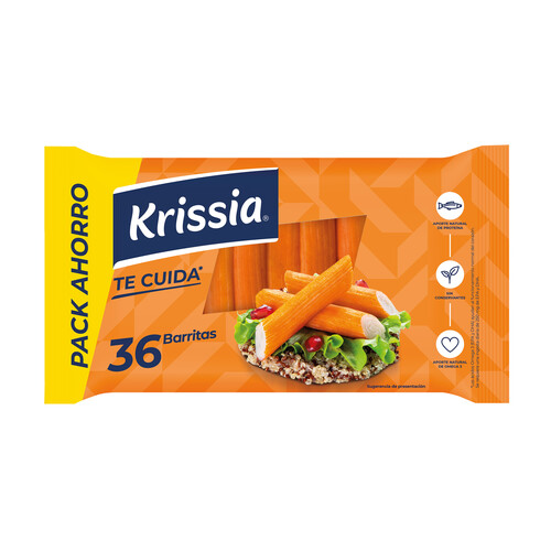 Barritas de surimi KRISSIA 36 uds. 540 g.