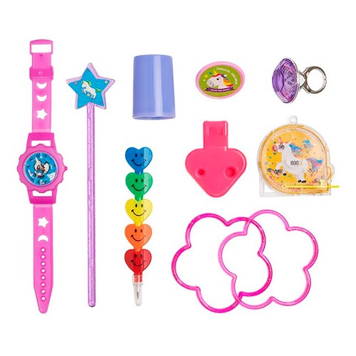 Pack de regalo de 10 juguetes de unicornio surtidos,OH YEAH