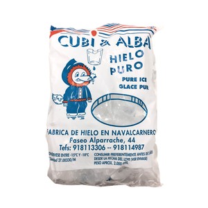 Imagen de CUBI&ALBA Bolsa de cubitos de hielo 2 kg.