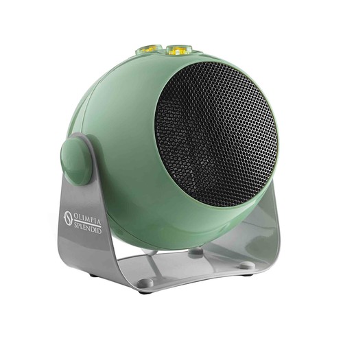 Calefactor cerámico OLIMPIA SPLENDID CaldoDesign, 1800W, termostato, función de ventilaciòn, inclinable.