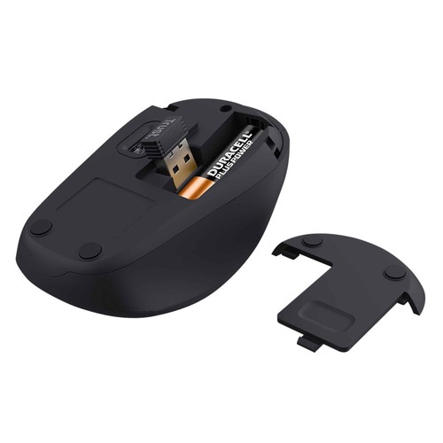 Ratón inalámbrico TRUST Yvi+, 1600 dpi, Usb.