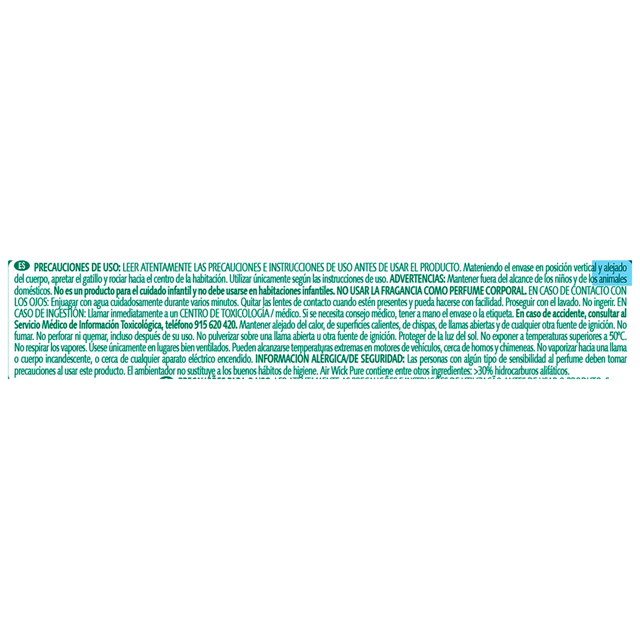 AIR WICK Ambientador difusor con esencia de nenuco AIR WICK botella de 250 ml..
