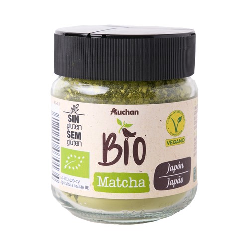 Té matcha de origen japonés Bio ALCAMPO ECOLÓGICO 55 gr.