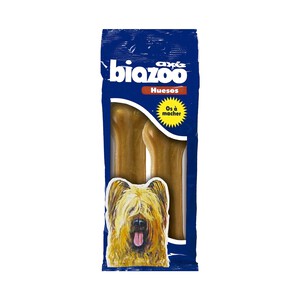 Imagen de BIOZOO MASCOTAS Hueso prensado de cuero BIOZOO 17cm.