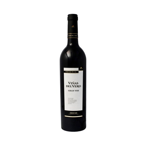 GRAN VOS  Vino tinto reserva con D.O. Somontano GRAN VOS botella de 75 cl.
