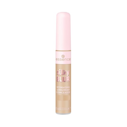 ESSENCE Silky blur tono 180 neutro medio Corrector de cobertura completa, acabado mate sedoso.