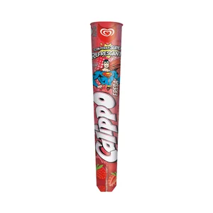 CALIPPO Helado de agua con sabor a sorbete de fresa 105 ml.