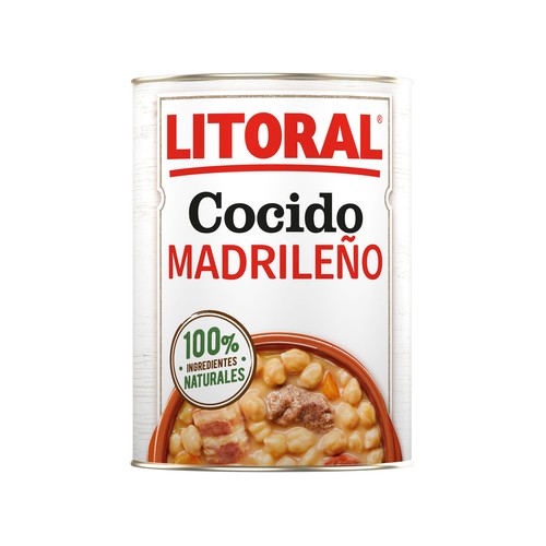LITORAL Cocido Madrileño lata de 440 g.