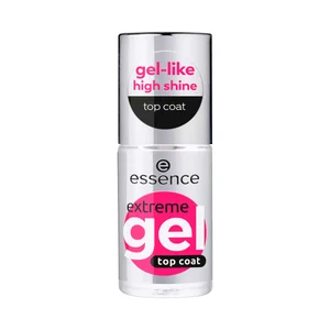 ESSENCE Extreme gel tono 01 Gloss to go Top coat (base) tipo gel, para manicura brillante.