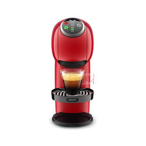 Cafetera de cápsulas DOLCE GUSTO Genio S Plus KRUPS KP340510 Roja, automática, presión 15 bares, deposito de 0.8L.