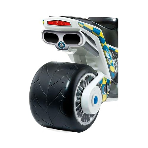 Moto policía grande. MOLTO