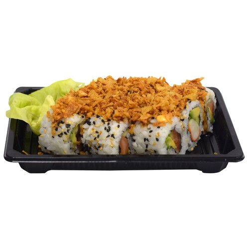 California de Salmón y surimi, con cebolla frita SUSHI GOURMET 9 uds.