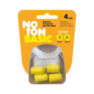 Imagen de NOTON Tapones de espuma para oídos NOTON Basic 4 uds.