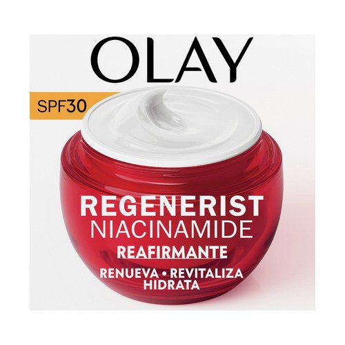 OLAY Regenerist niacinamide Crema de día reafirmante, revitalizante e hidratante, con FPS 30 50 ml.
