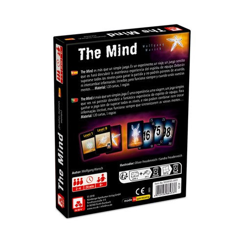 Juego de cartas NSV The Mind. MERCURIO