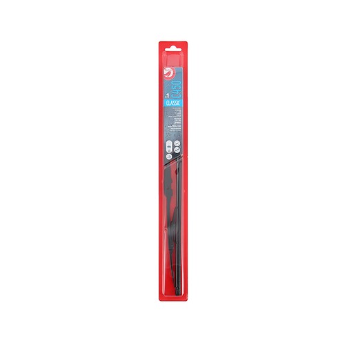 Escobilla limpiaparabrisas de 450 milímetros de longitud, con adaptador de ajuste tipo U PRODUCTO ALCAMPO G450.