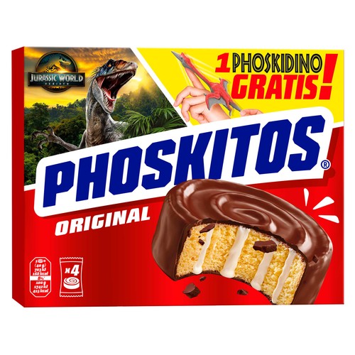 Pastelitos originales PHOSKITOS 4 uds. 176 g.
