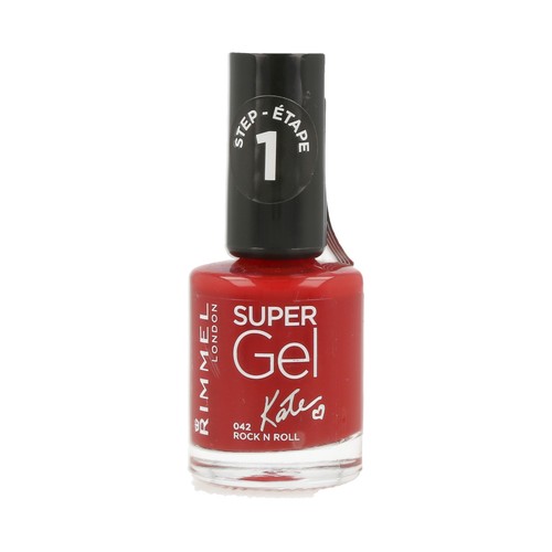 RIMMEL Super gel kate tono 042 Esmalte de uñas con acabado gel.